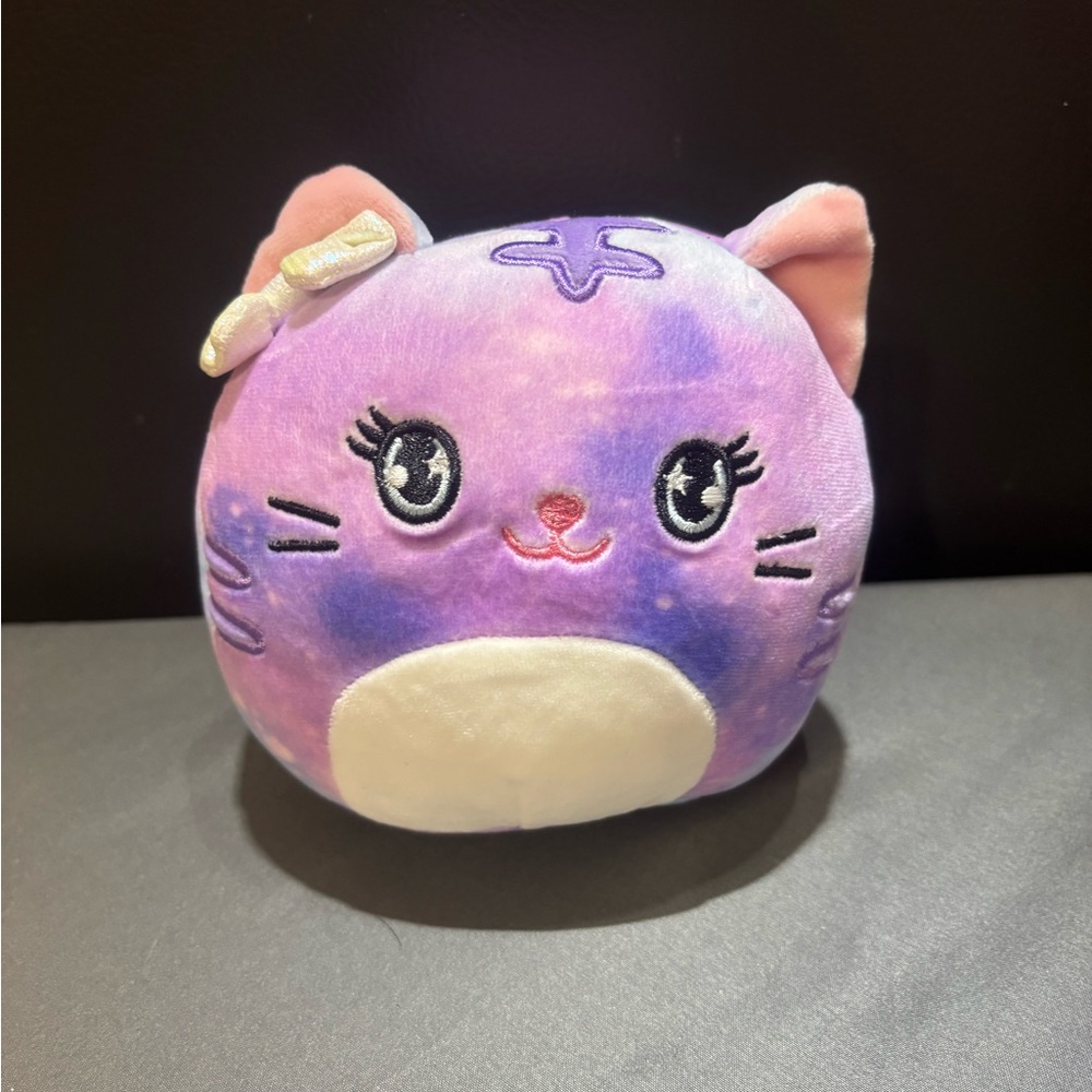 Squishmallows Purple Cat Plush